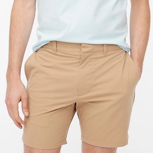 J crew dark khaki 7" tech short - Picture 1 of 5